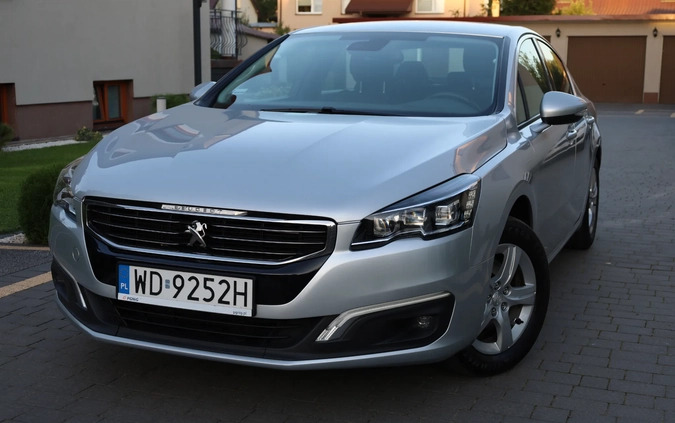 Peugeot 508 cena 44900 przebieg: 169000, rok produkcji 2018 z Sulejówek małe 436